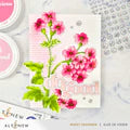 Stencil Art: Painted Geraniums & Add-on Die Bundle