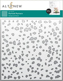 Dotted Pattern Background Stencil