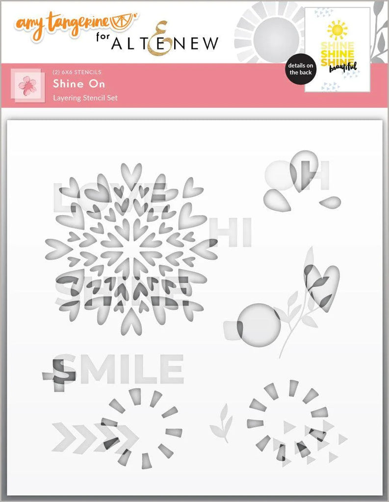 Shine On Stencil Set (2 in 1)