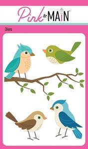 Sweet Birds Sentiments 3x4 Stamp Set