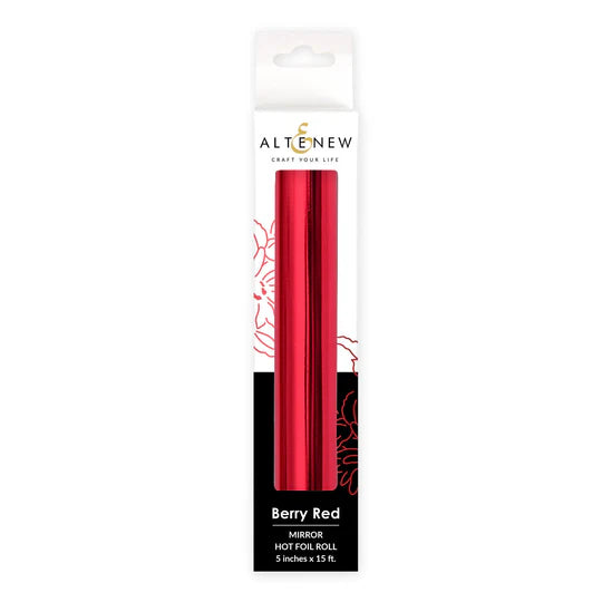 Hot Foil Roll - Berry Red (Mirror)