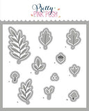 Solid Leaf Foliage Stencil (2 Lyr)