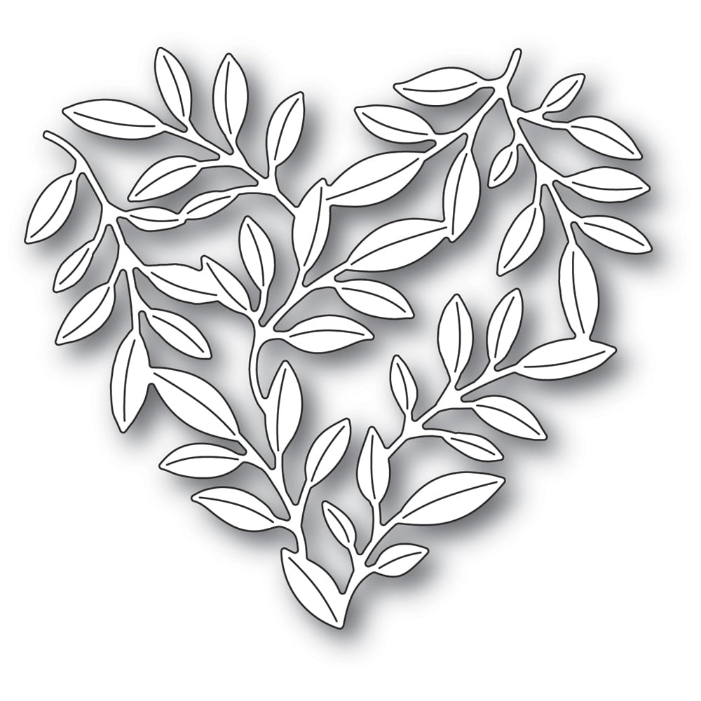 Leafy Heart Craft Die