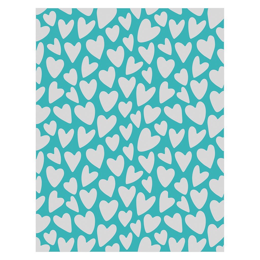 Whimsical Hearts Plaque de couverture A2 Coupes de miel 