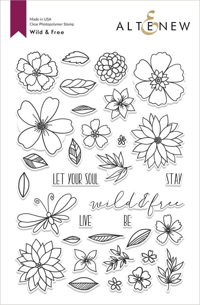 Wild Free Stamp Set